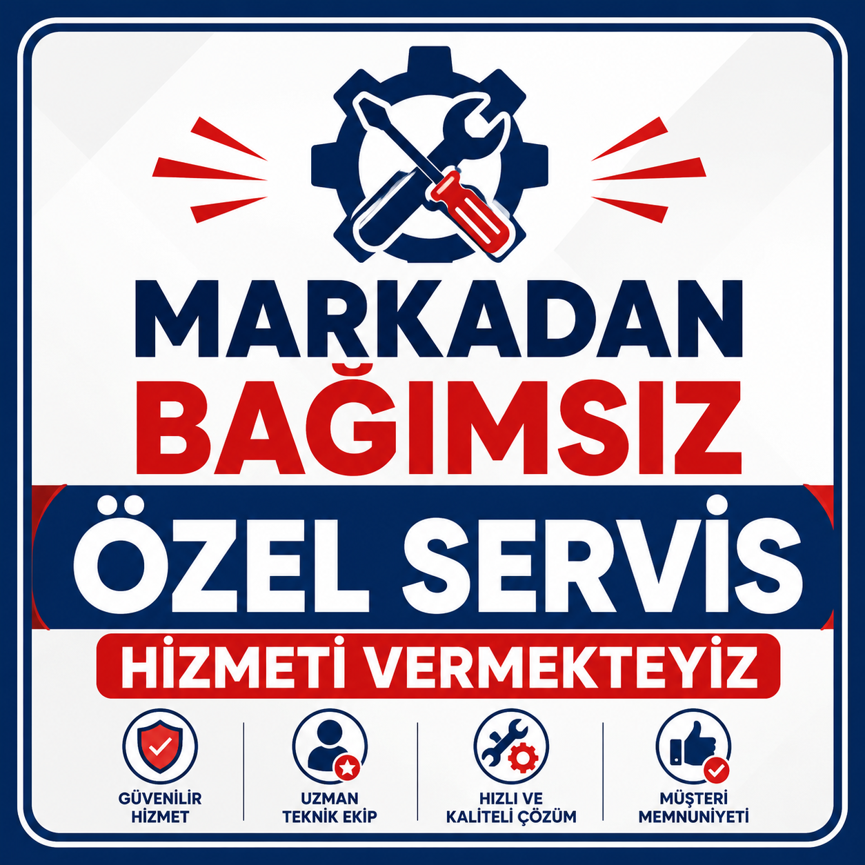 Gömeç Kemalpaşa Teknik Servisi markadan bağımsız özel servis hizmeti